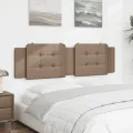 Coussin de tête de lit cappuccino 180 cm similicuir