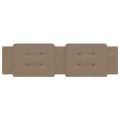 Coussin de tête de lit cappuccino 180 cm similicuir