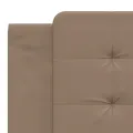 Coussin de tête de lit cappuccino 180 cm similicuir