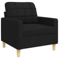 Ensemble de canapés 4 pcs repose-pied et coussins décoratifs