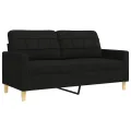 Ensemble de canapés 4 pcs repose-pied et coussins décoratifs