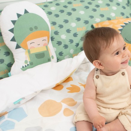 Kussen HappyFriday Happynois Happydino Multicolour 40 x 30 cm 2