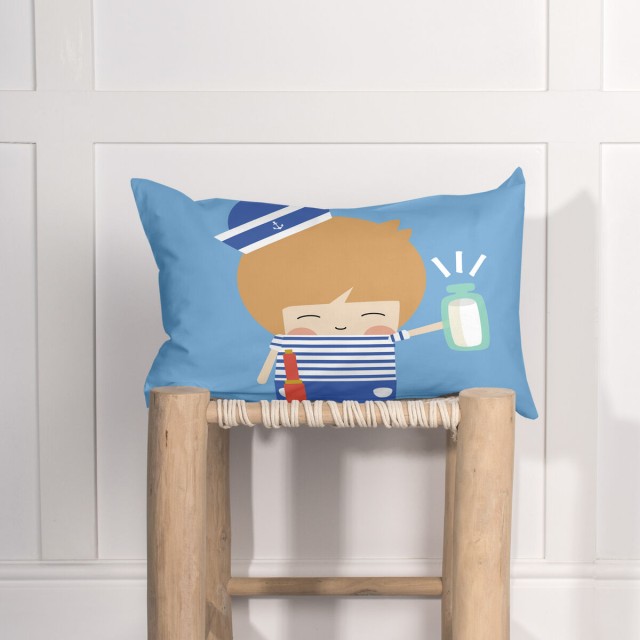 Fodera per cuscino HappyFriday Lighthouse Multicolore 50 x 30 cm 15 x