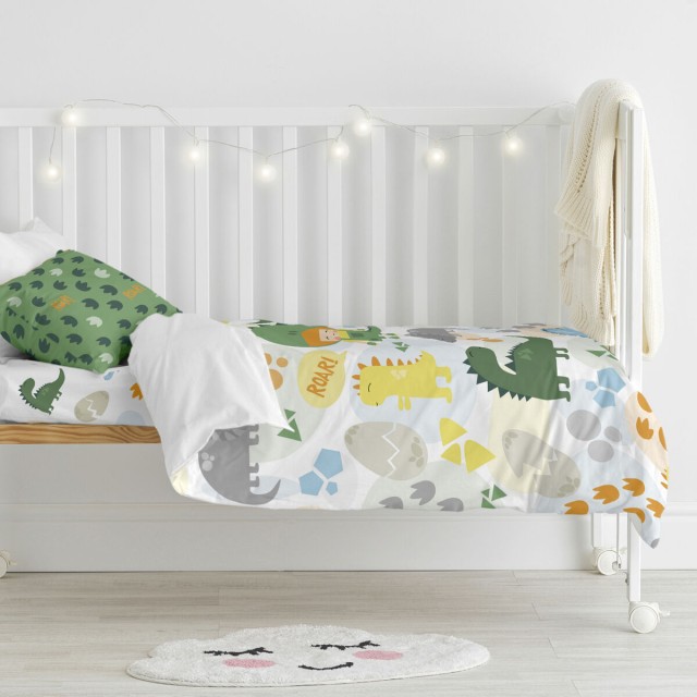 Bettbezug-Set HappyFriday HAPPYNOIS Bunt Babybettchen 28 x 2 x 38 cm