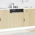 Panneau de lave-vaisselle Porto chêne sonoma 60x1,5x67 cm