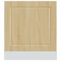 Panneau de lave-vaisselle Porto chêne sonoma 60x1,5x67 cm