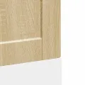 Panneau de lave-vaisselle Porto chêne sonoma 60x1,5x67 cm
