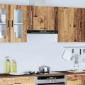 Armoire murale de cuisine Porto vieux bois bois d'ingénierie