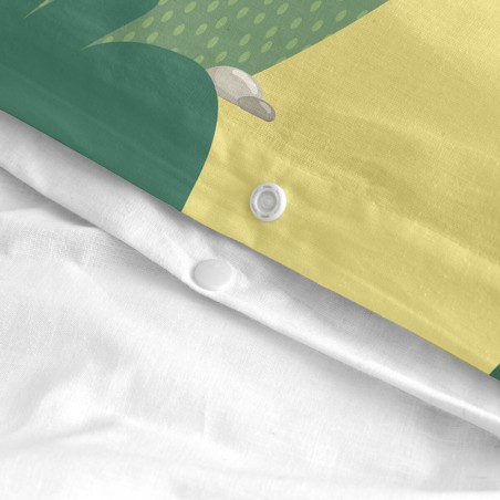 Set di copripiumino HappyFriday Mr Fox Red riding hood Multicolore Cul