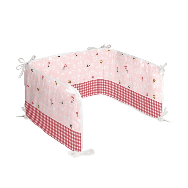 Protection du berceau HappyFriday Mr fox Red riding hood Multicouleur