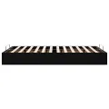 Cadre de lit ottoman sans matelas noir 120x200 cm similicuir