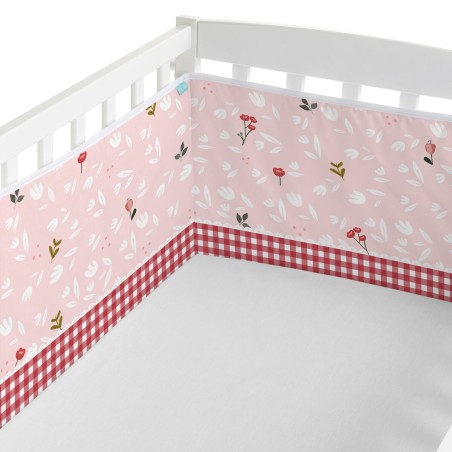 Paracolpi per culla HappyFriday Mr fox Red riding hood Multicolore 210