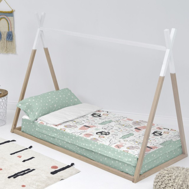 Housse de couette non rembourrée HappyFriday Moshi Moshi Best buddies