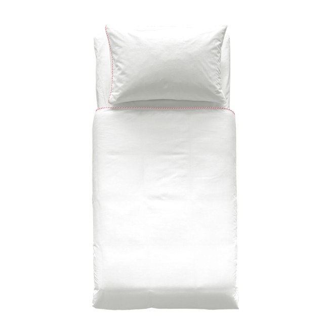 Dekbedovertrek set HappyFriday Basic Kids Roze Wieg voor baby's 2 Onde