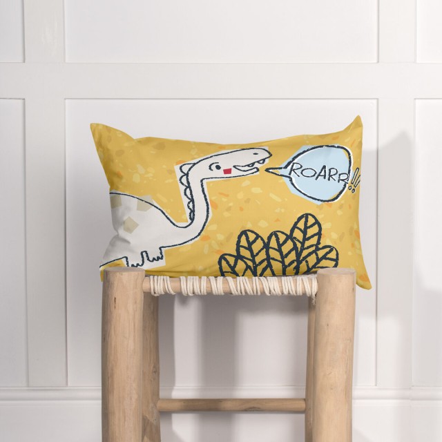 Housse de coussin HappyFriday Moshi Moshi Dino Friends Multicouleur 50