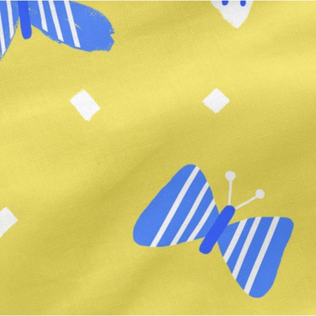 Kussensloop HappyFriday Moshi Moshi Meow Multicolour 80 x 80 cm