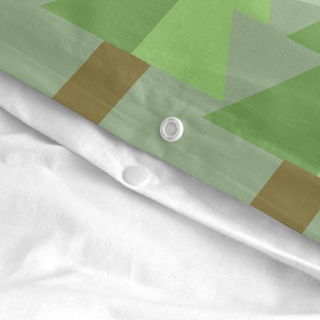 Parure de couette HappyFriday Happynois Camping Multicouleur Lit 1 per