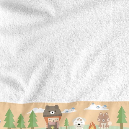 Towel set HappyFriday Happynois Camping Multicolour 2 Pieces 2