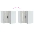 Armoire murale d'angle de cuisine Kalmar sonoma gris