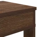 Étagère à chaussures chêne marron 80x30x98 cm bois d'ingénierie