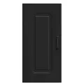 Armoire murale de cuisine Kalmar noir bois d'ingénierie