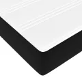  Cadre de lit ottoman avec matelas noir 160x200 cm velours