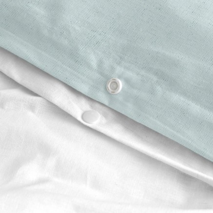 Housse de Couette HappyFriday Blanc Foliage mint Multicouleur 240 x 22 2