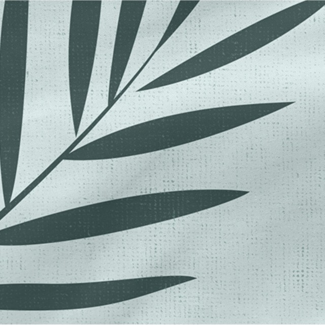 Funda de almohada HappyFriday Blanc Foliage Mint Multicolor 50 x 75 cm