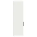 Bibliothèque blanc 60x24x85 cm bois d'ingénierie