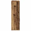 Bibliothèque vieux bois 60x24x85 cm bois d'ingénierie