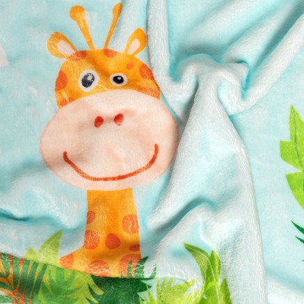 Deken HappyFriday Mr Fox Wild Multicolour Microvezel 110 x 140 cm 2