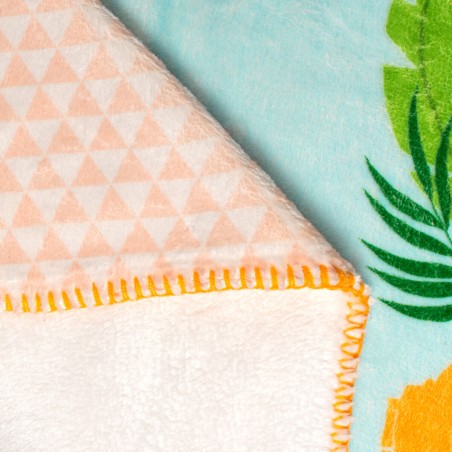 Couverture HappyFriday Mr Fox Wild Multicouleur Microfibre 110 x 140 c