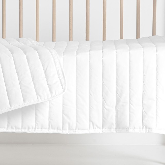 Trapunta HappyFriday Basic Kids Dash Bianco 100 x 130 cm