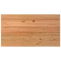 Table à manger marron clair bois de chêne massif rectangulaire