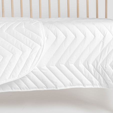 Trapunta HappyFriday Basic Kids Arista Bianco 100 x 130 cm