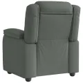 Fauteuil inclinable Gris foncé Tissu