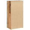 Bibliothèque vieux bois 40x24x77 cm bois d'ingénierie