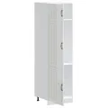 Armoire de cuisine Lucca blanc brillant bois d'ingénierie