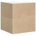 Armoire d'angle murale de cuisine Lucca blanc bois d'ingénierie