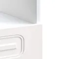 Armoire à four Kalmar blanc brillant bois d'ingénierie