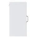 Armoire murale de cuisine avec porte en verre Kalmar blanc