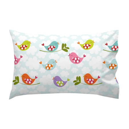 Bettwäsche-Set für Babybetten HappyFriday Mr Fox Little Birds Bunt B