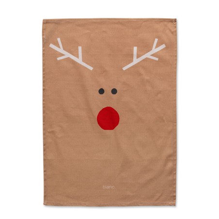 Keukendoek HappyFriday Xmas Snowmates Multicolour 70 x 50 cm (2 Stuks)