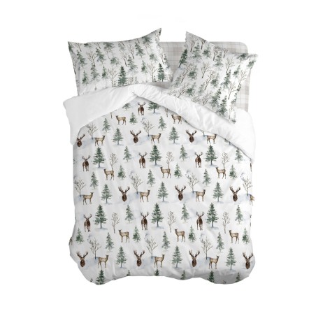 Housse de Couette HappyFriday Mystical winter Multicouleur 200 x 200 c