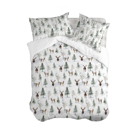 Housse de Couette HappyFriday Mystical winter Multicouleur 140 x 200 c