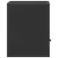 Table de chevet murale noir 40x31x39,5 cm