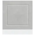 Panneau de lave-vaisselle Kalmar gris béton 60x1,5x67 cm