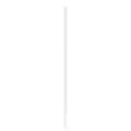 Panneau de lave-vaisselle Kalmar blanc brillant 45x1,5x67 cm
