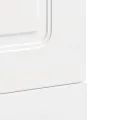 Panneau de lave-vaisselle Kalmar blanc brillant 45x1,5x67 cm