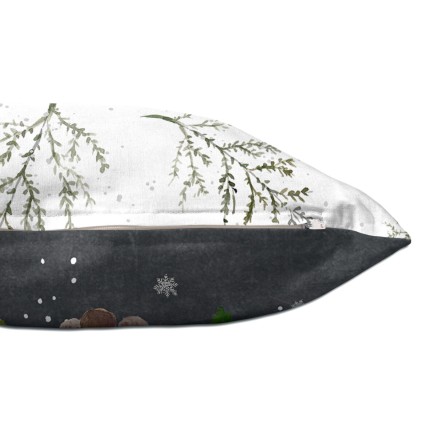 Set de housses de coussin HappyFriday Mystical winter Multicouleur 2 P 2